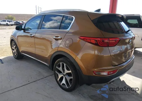 2017 Kia Sportage Sx Turbo z USA, uszkodzony, nr VIN KNDPR3A62H7146749
